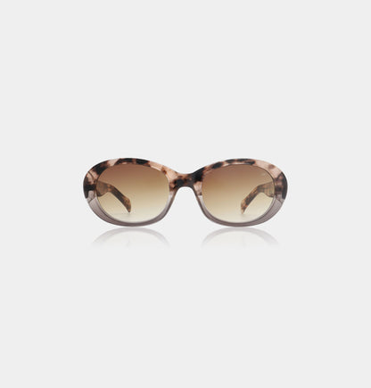 Anma Sunglasses - Coquina / Grey Transparent