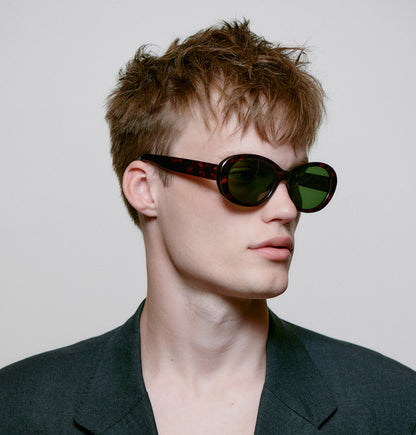 Anma Sunglasses - Demi Tortoise