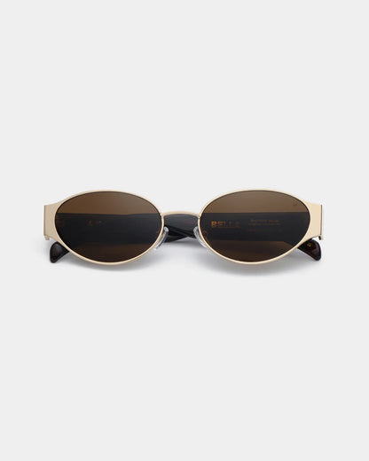 Bella Sunglasses - Gold Demi Tortoise