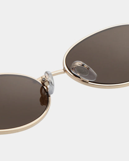 Bella Sunglasses - Gold Demi Tortoise