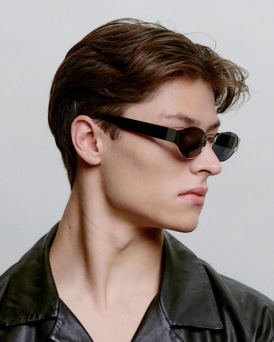 Bella Sunglasses - Silver/Black