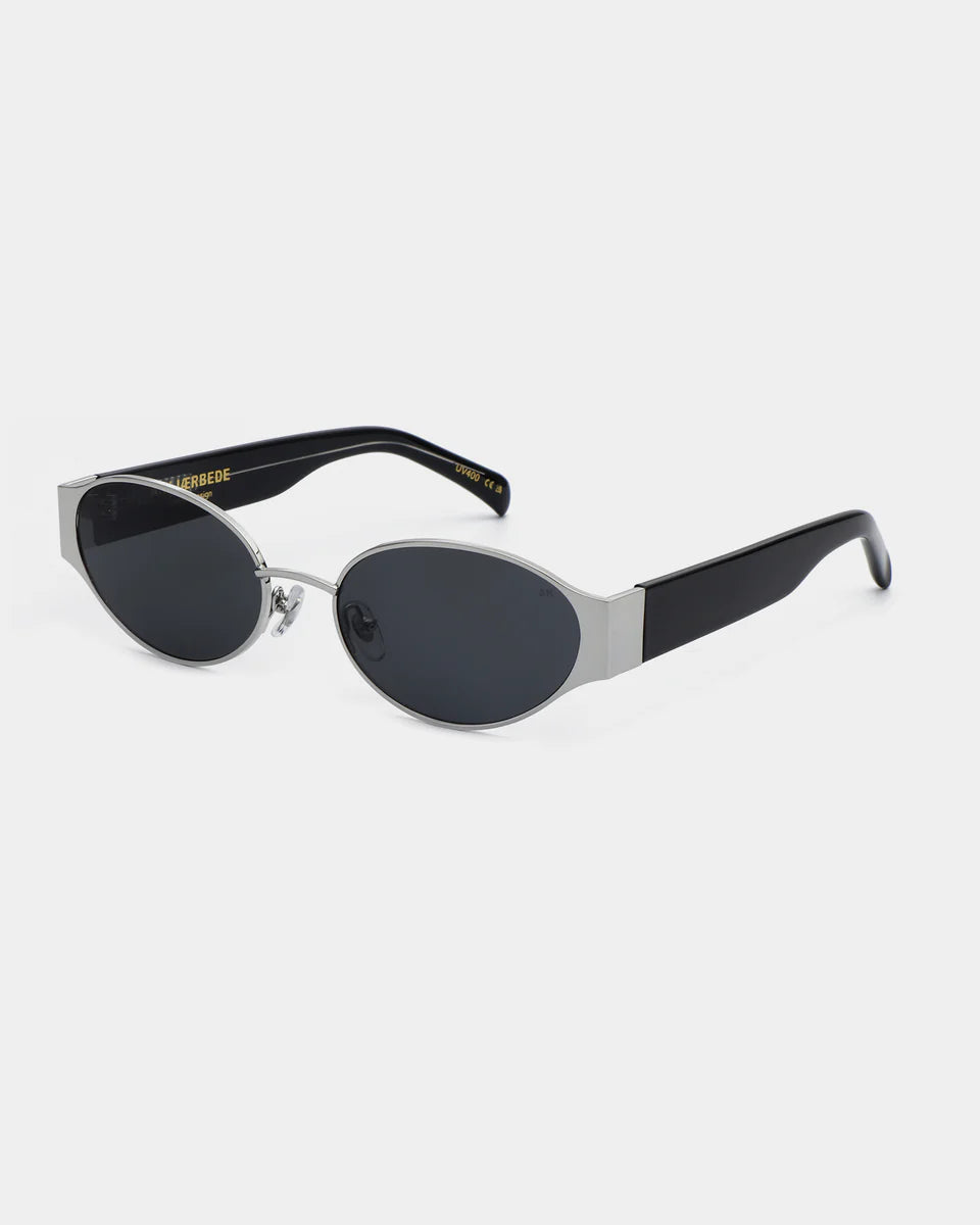 Bella Sunglasses - Silver/Black