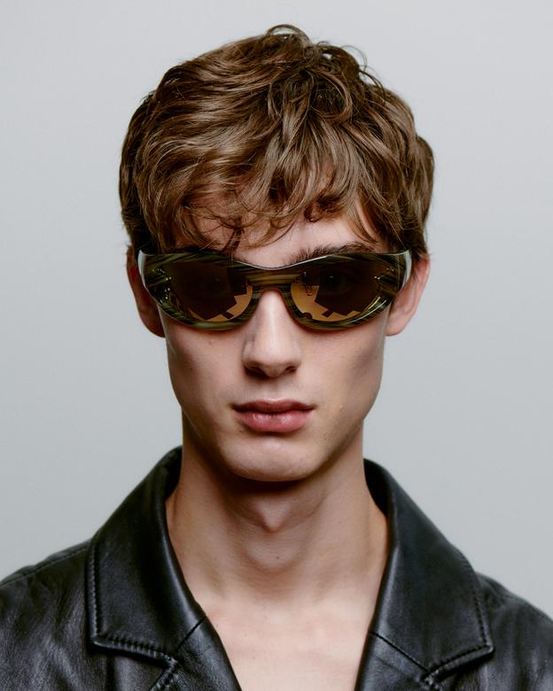 Blast Sunglasses - Striped Horn
