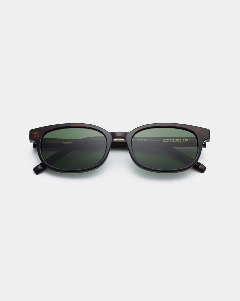 Charlie Sunglasses - Demi Tortoise