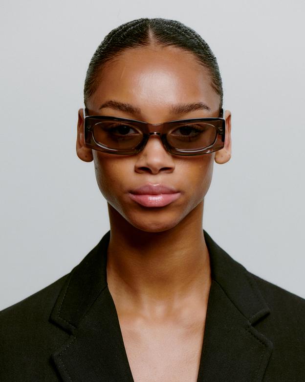 Frida Sunglasses - Grey Transparent