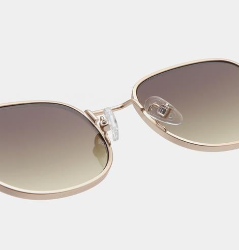 Hello Sunglasses - Matte Gold