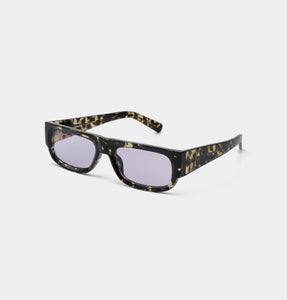 Jean Sunglasses - Black / Yellow Tortoise