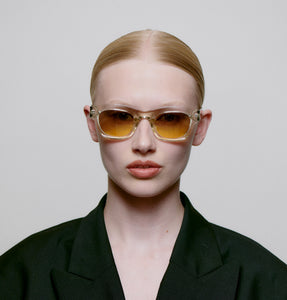 Lane Sunglasses - Ecru Transparent