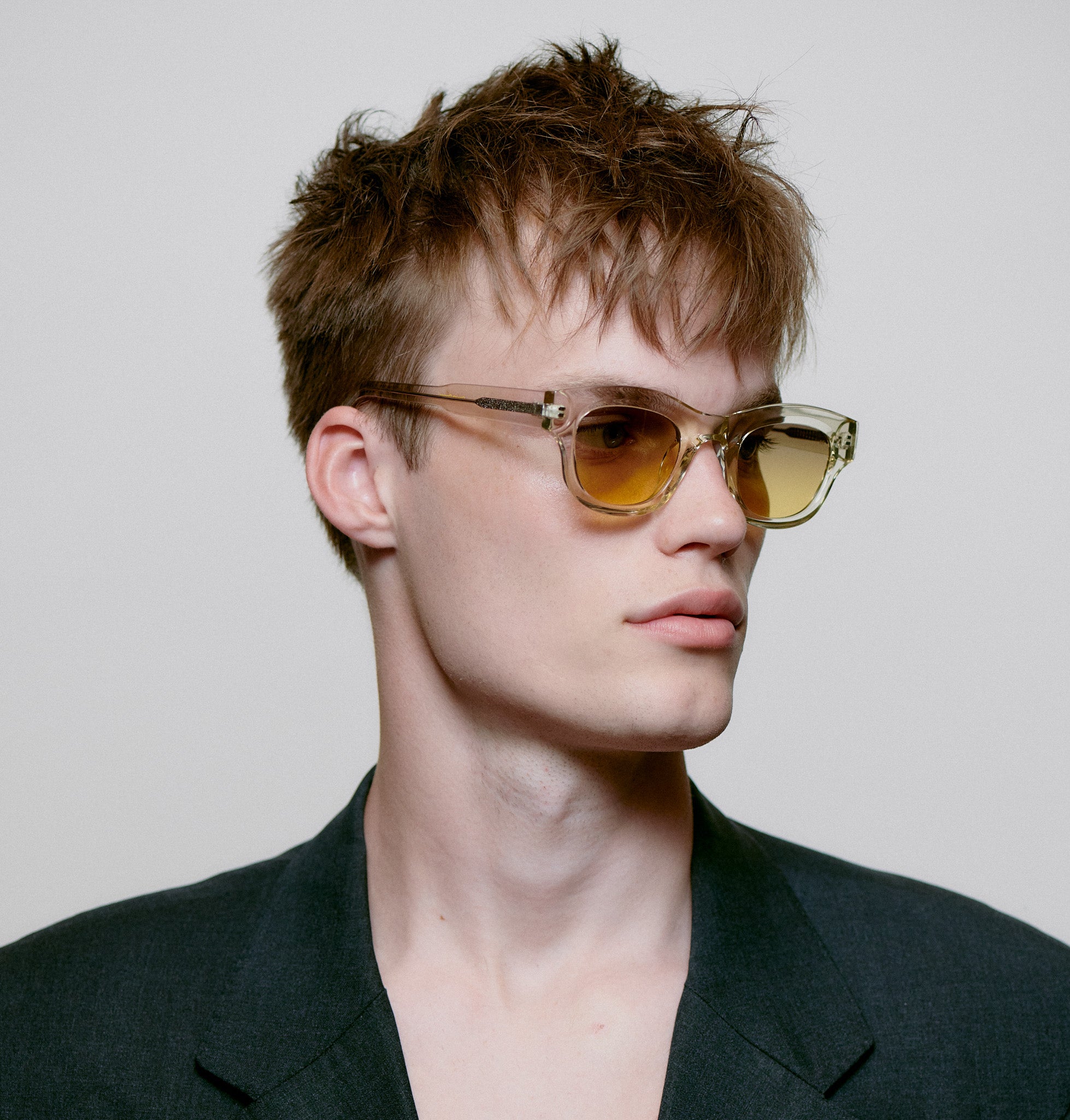 Lane Sunglasses - Ecru Transparent