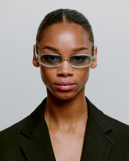 Macy Sunglasses - Ecru Transparent