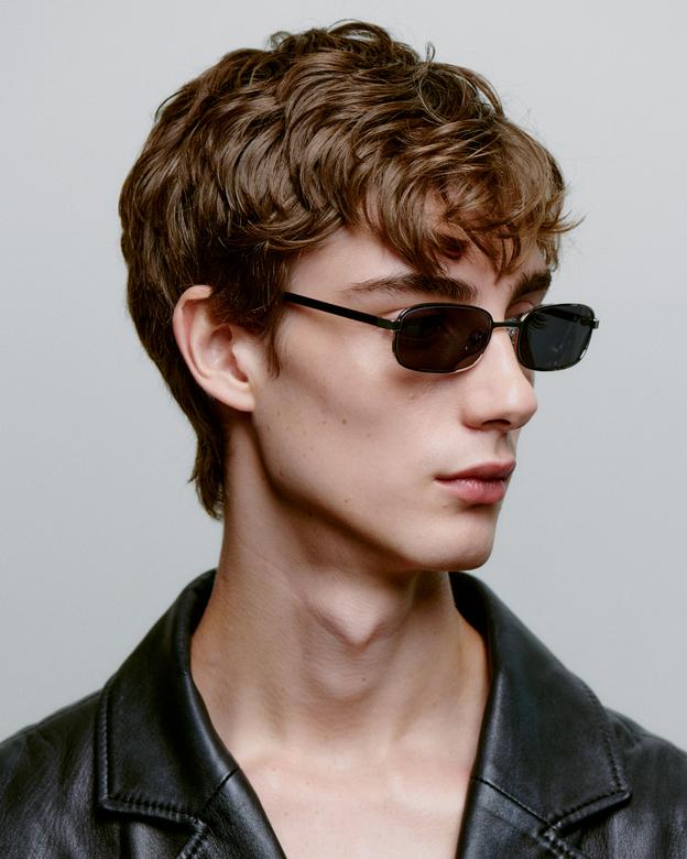 Noah Sunglasses - Silver Black