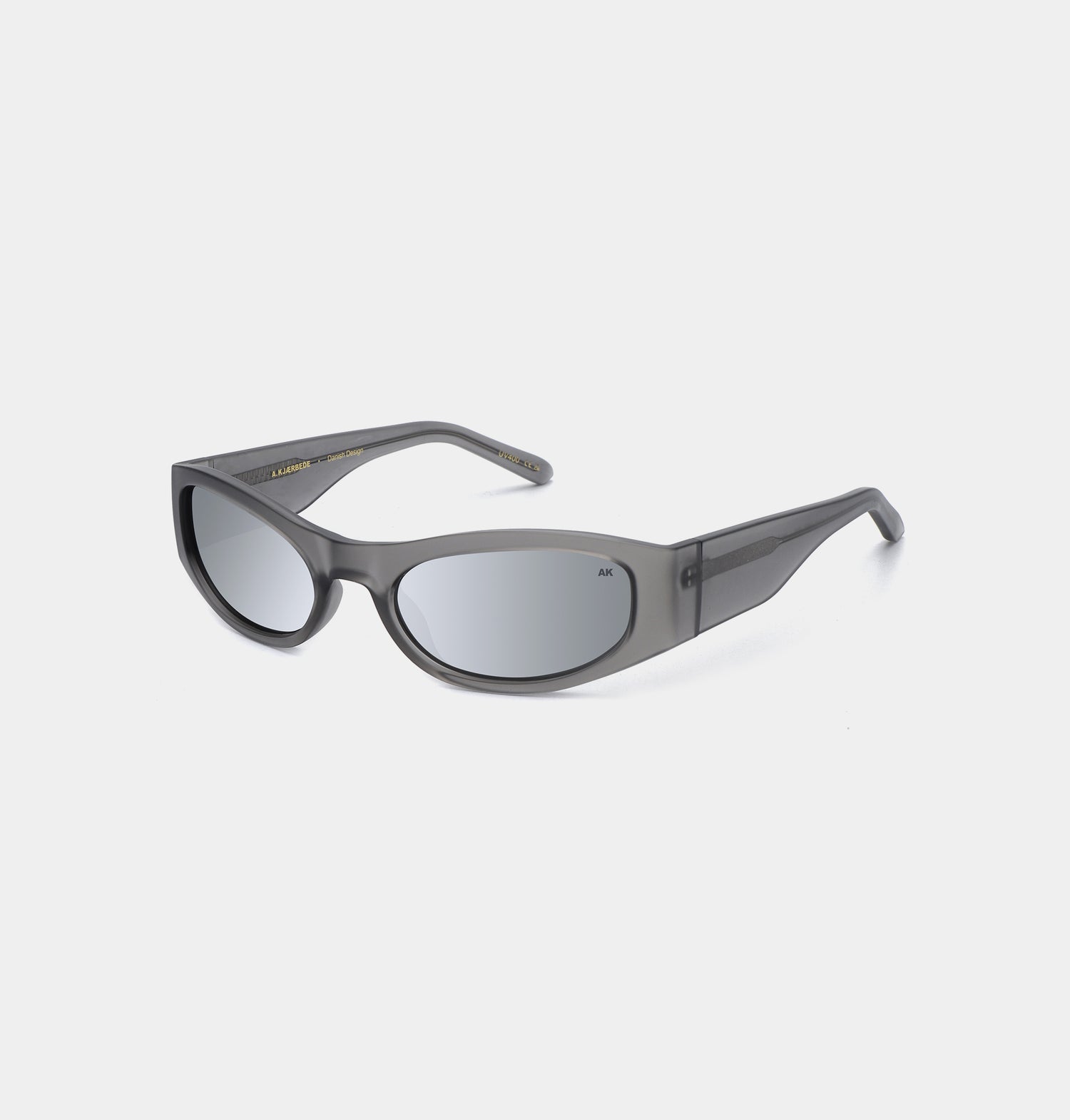 Gust Sunglasses - Matte Grey / Semi Mirror