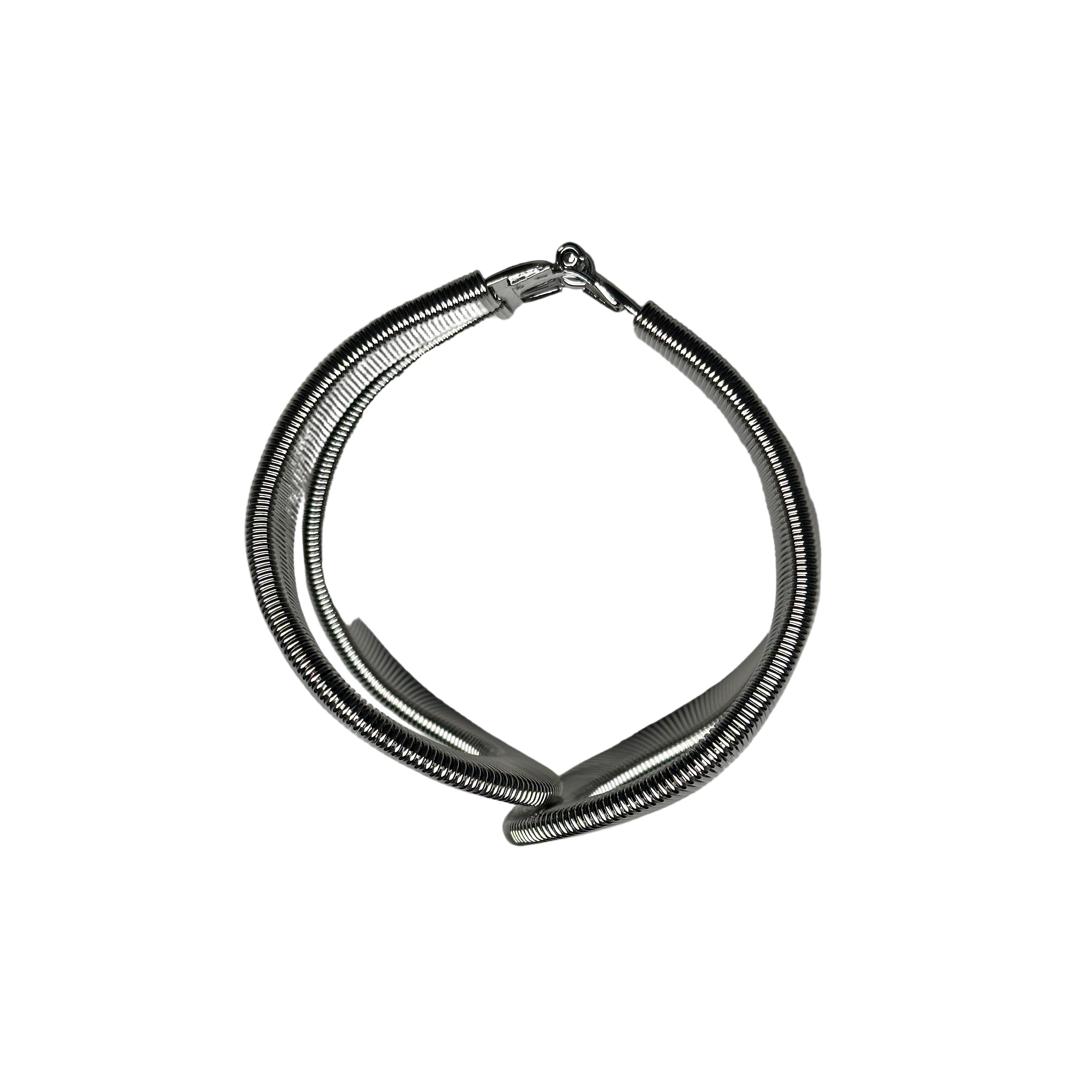 Helix Cuff - Silver