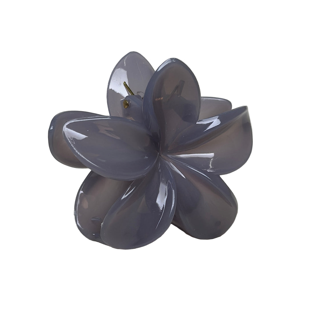 Tropical Blossom Hair Clip - Dusty Purple