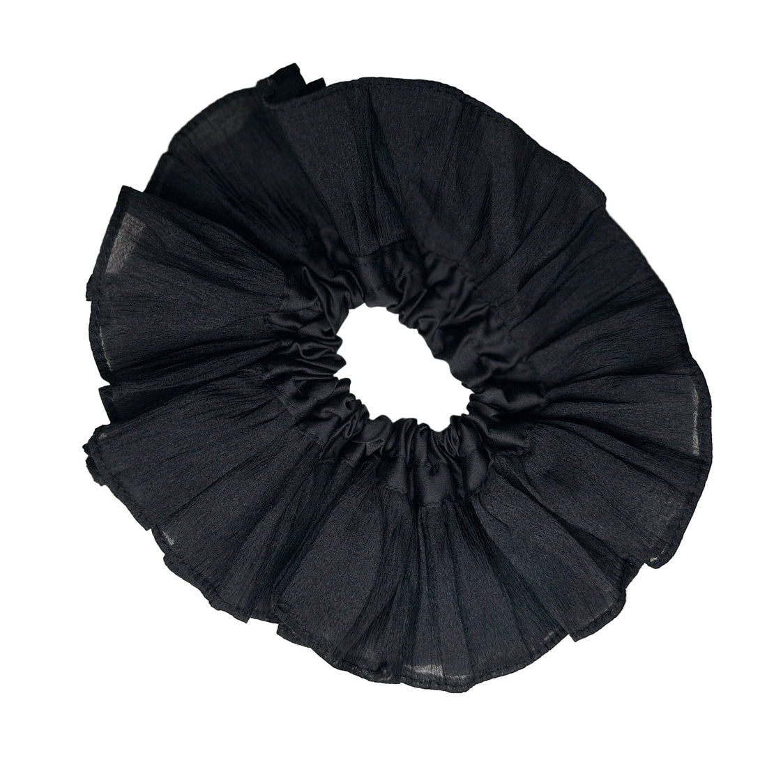 Tulle Scrunchie - Black