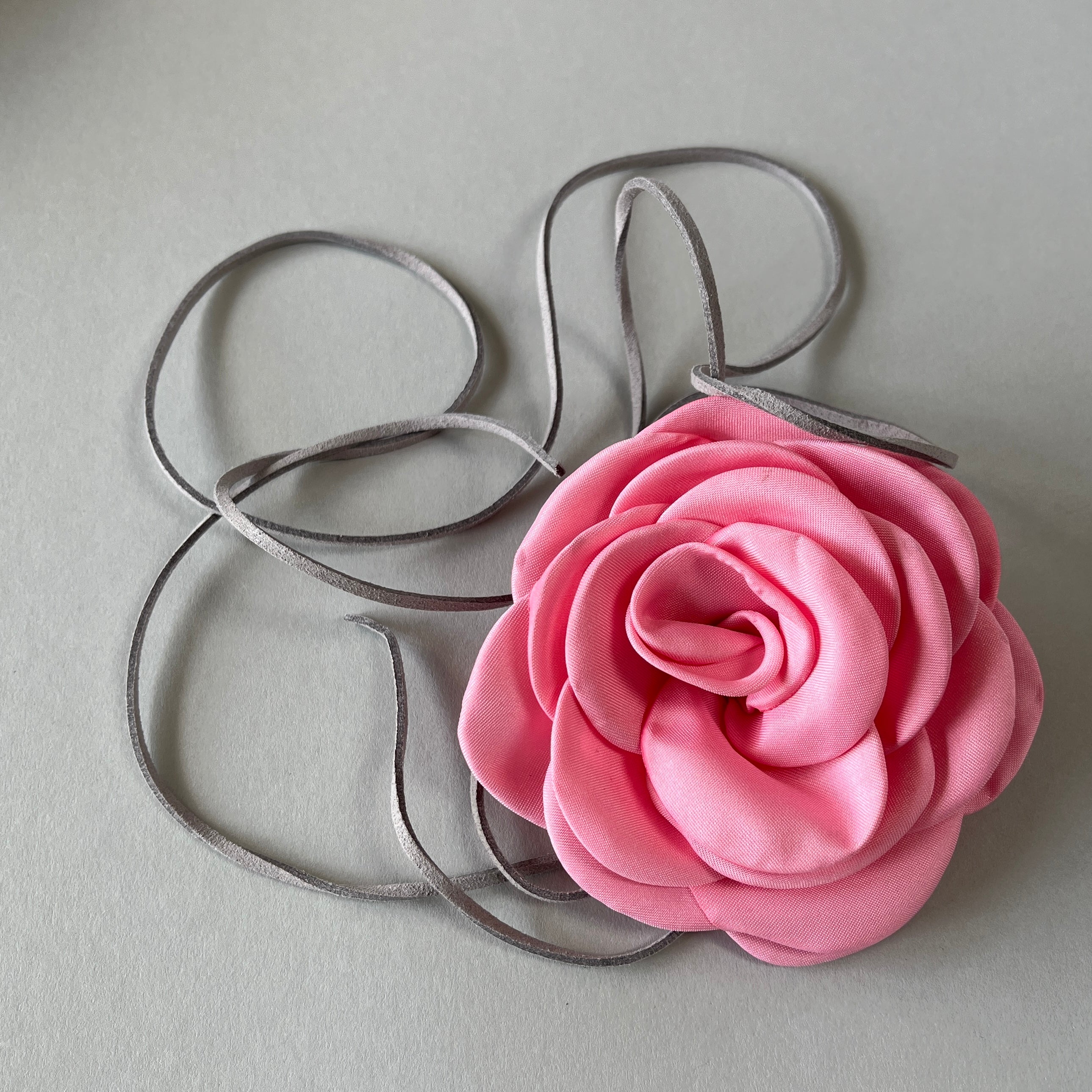 Multiflower - Satin - 9 cm - Light Pink