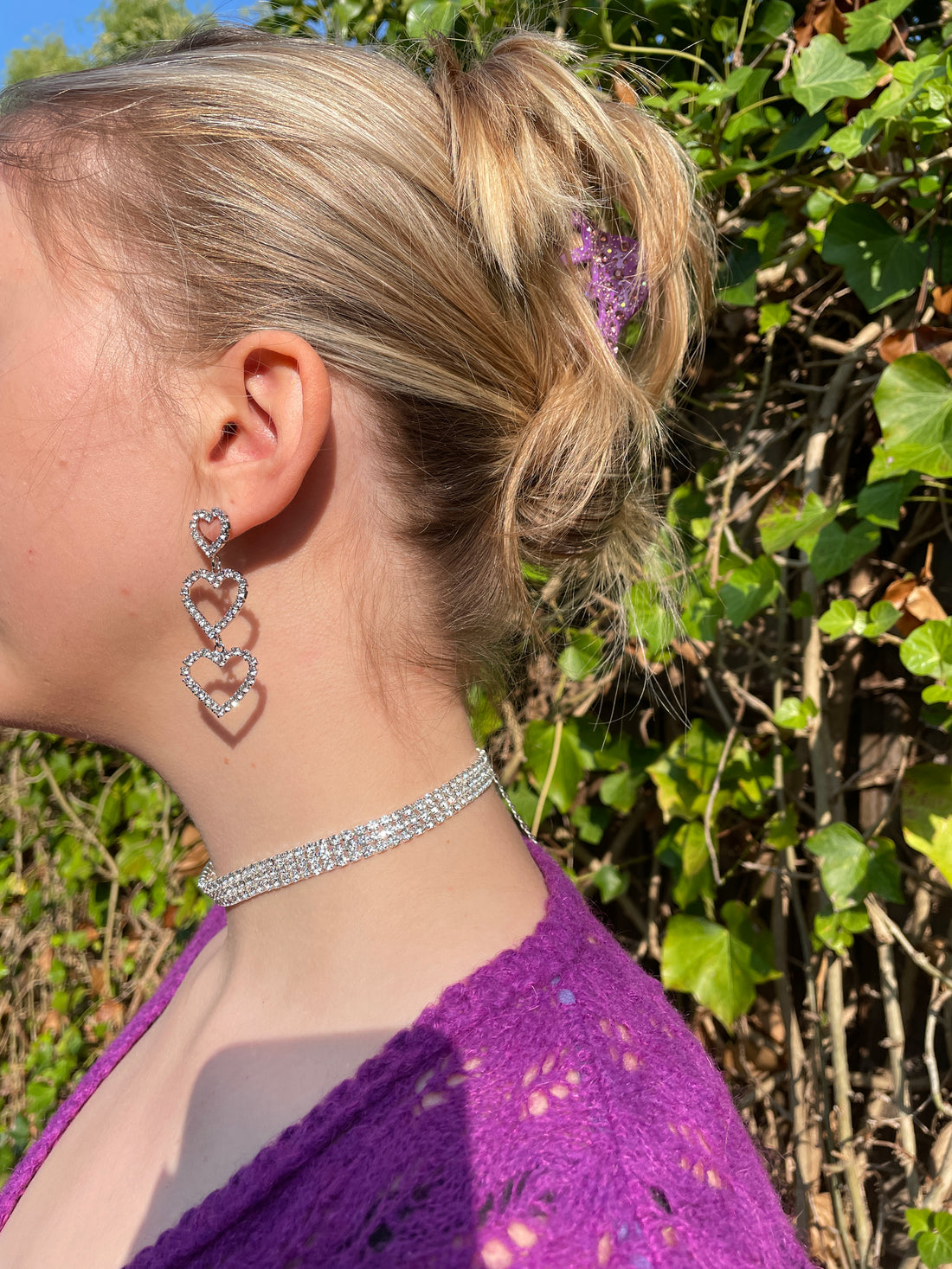 Simi Triple Heart Ear