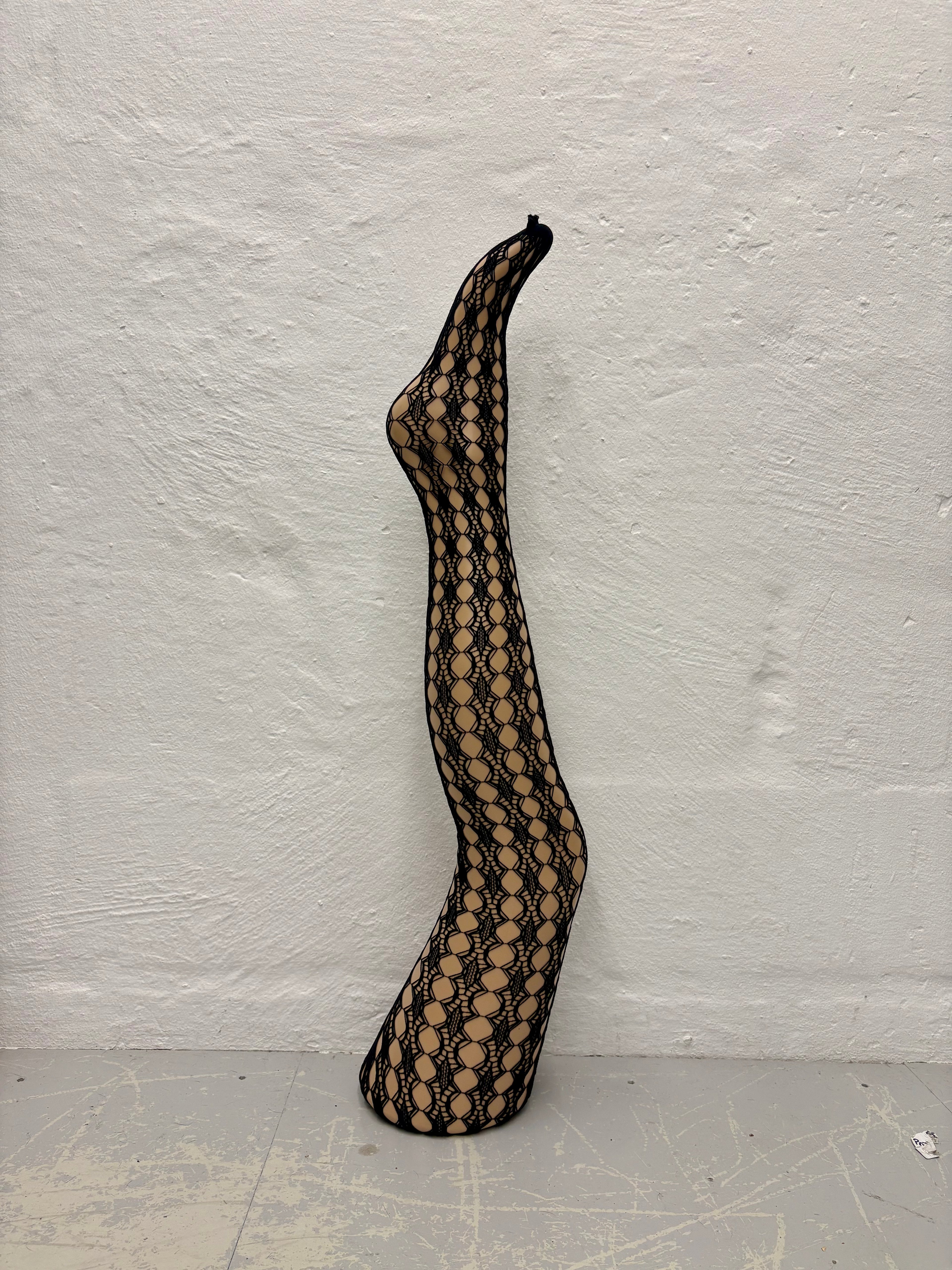 Honeycomb Fishnet Tights - Black
