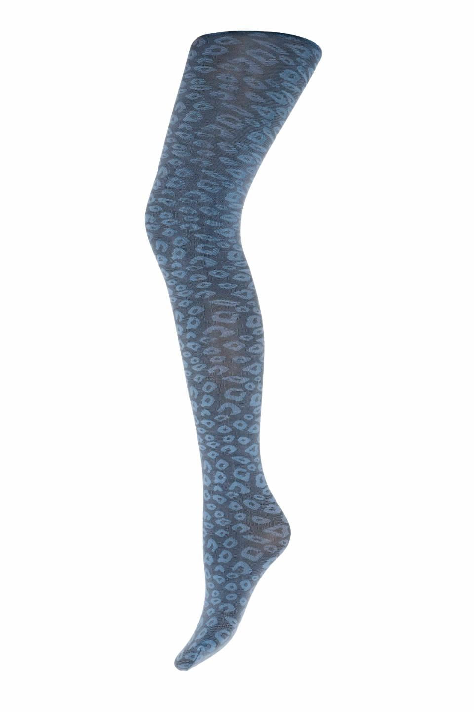 Mac Leopard Pantyhose - Stonewash