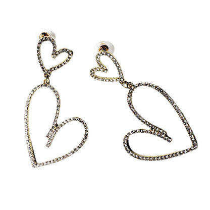 Outline Heart Earrings
