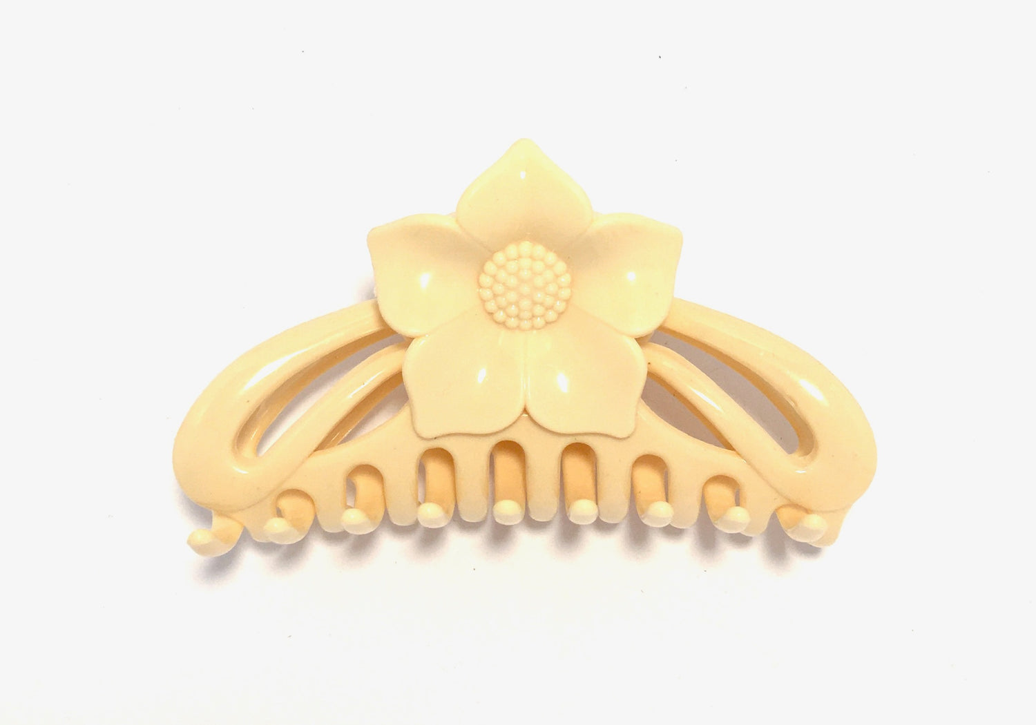 Flower Hairclip - Off White