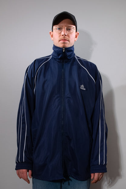 Blå Adidas Sportsjakke