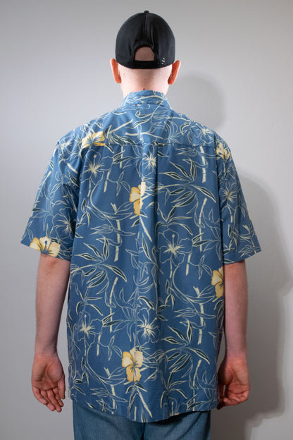 Blå Hawaiiskjorte