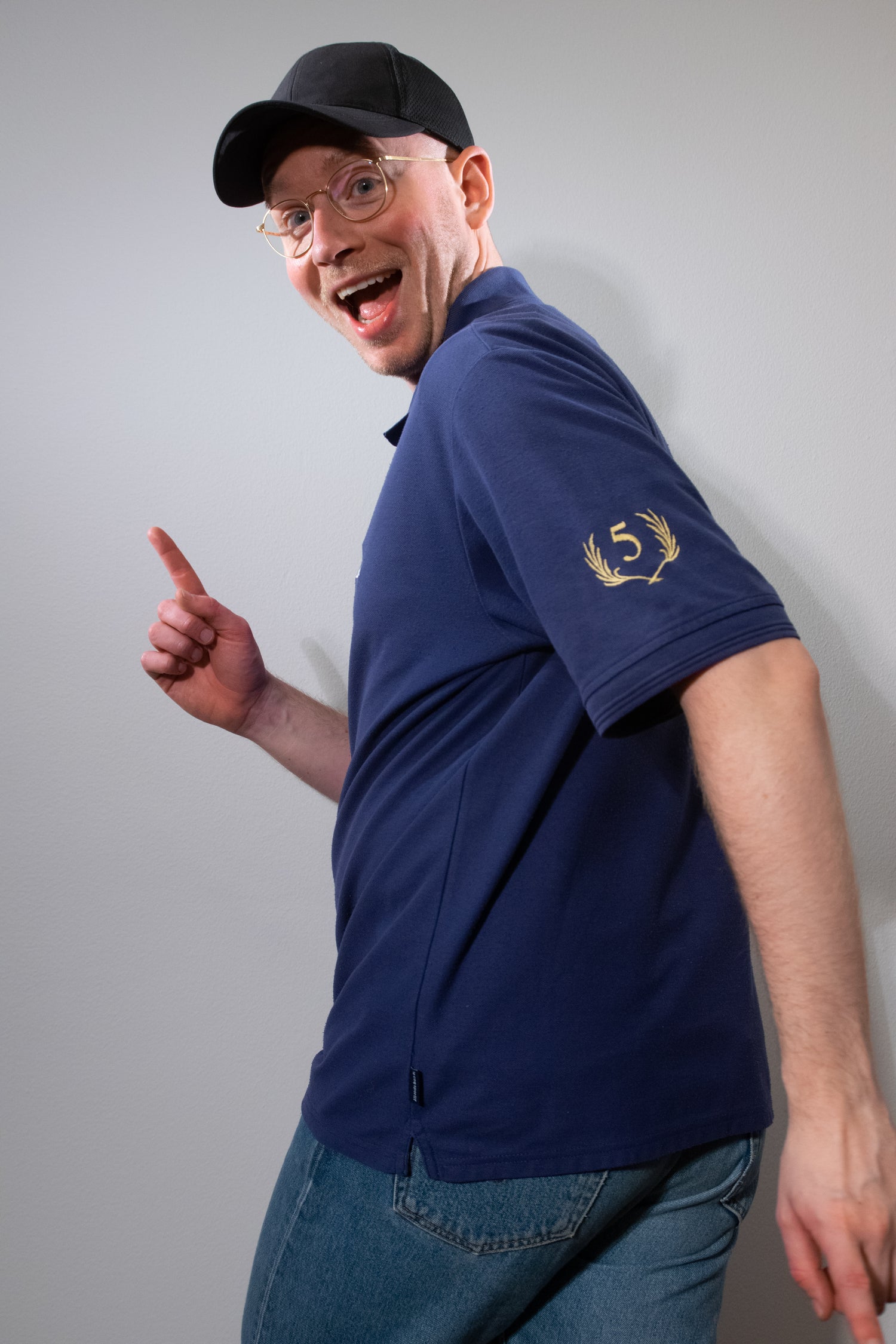 Blå Polo