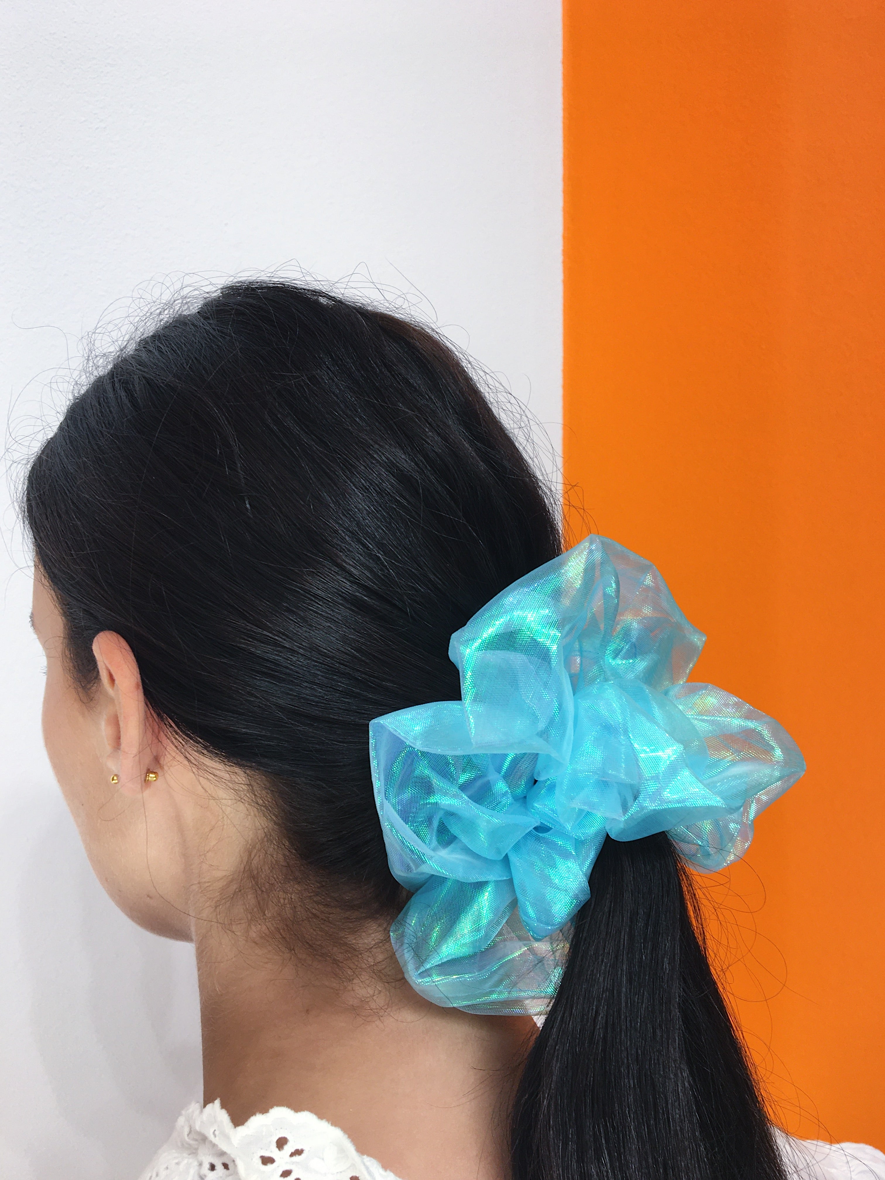 Large Scrunchie - Blue