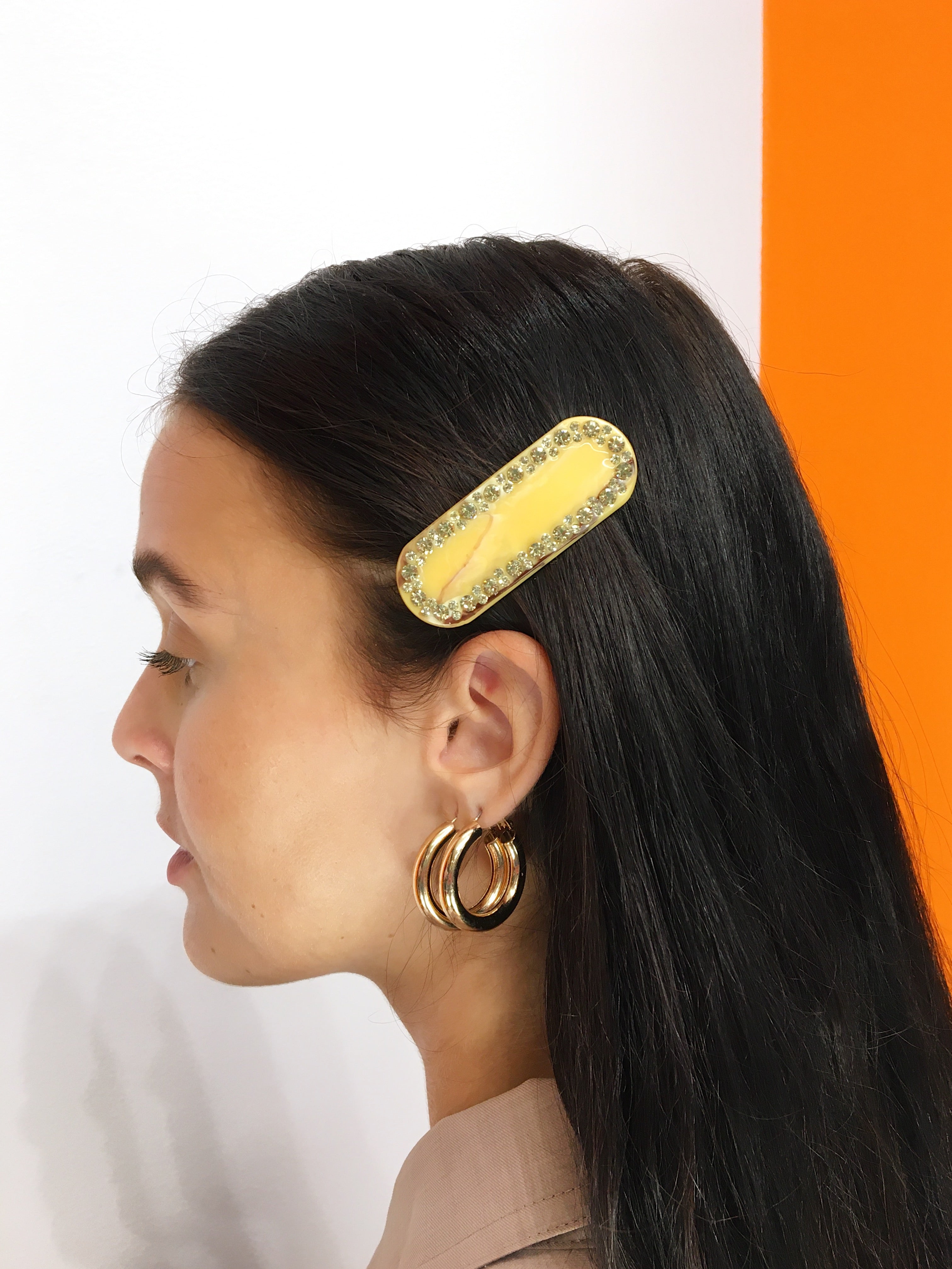 Simi Hairclip - Light Yellow