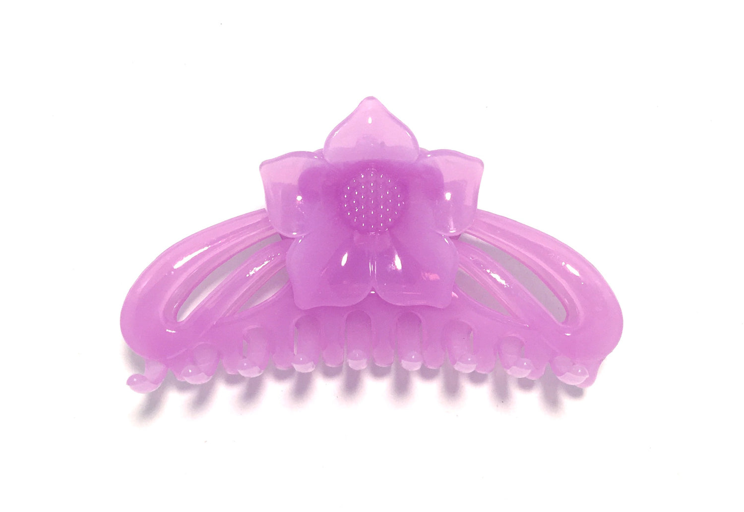 Flower Hairclip - Purple