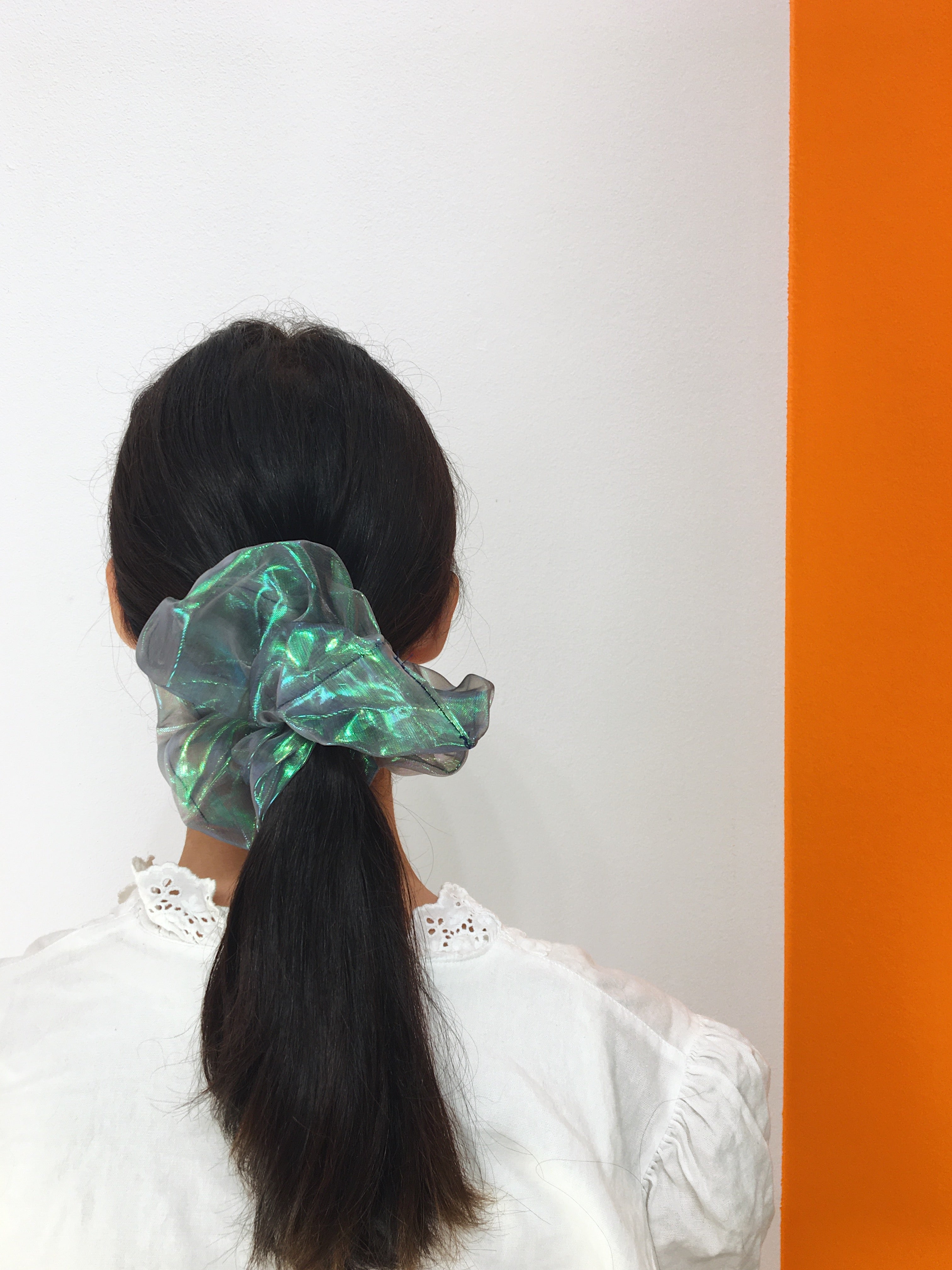 Large Scrunchie - Light Grey