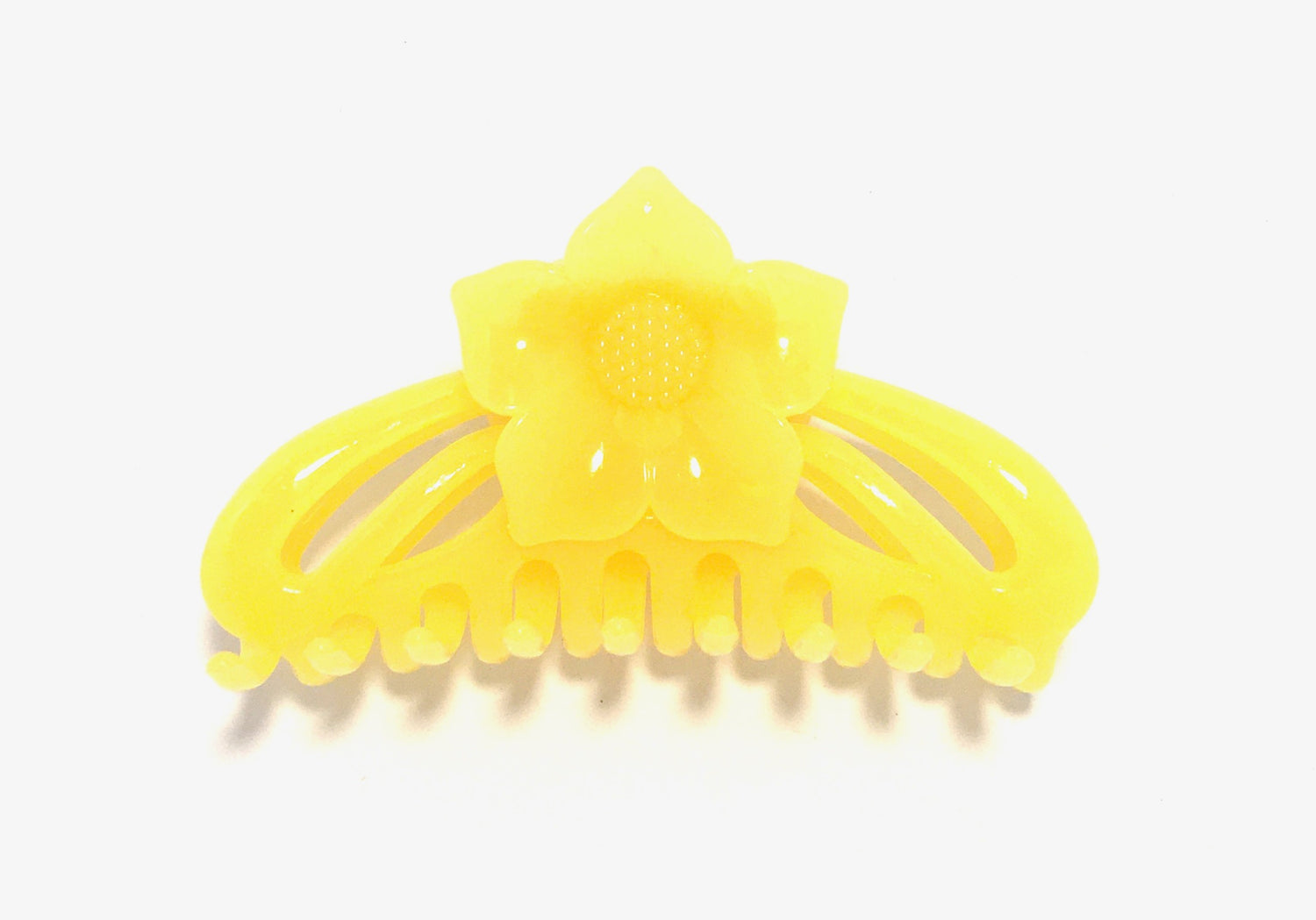 Flower Hairclip - Light Yellow