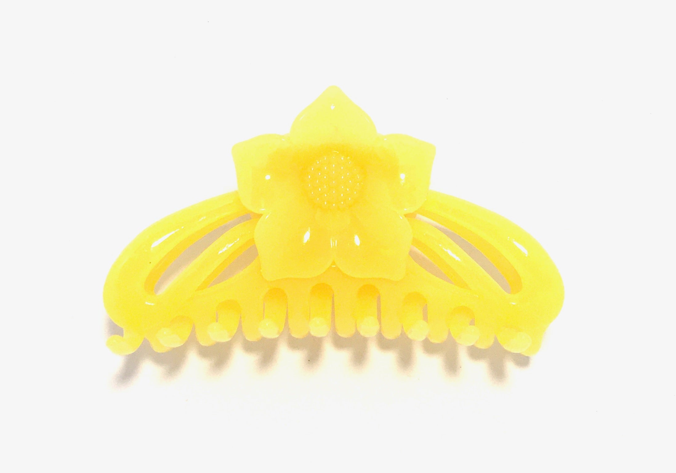 Flower Hairclip - Light Yellow