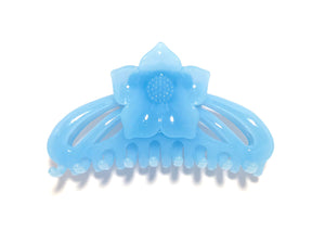 Flower Hairclip - Baby Blue