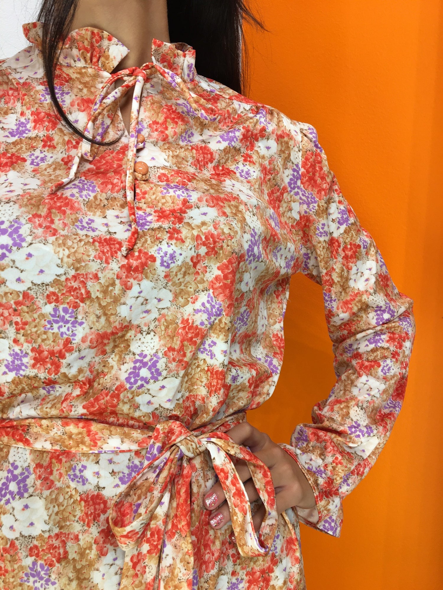 Blomsterbluse