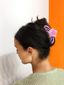 Flower Hairclip - Baby Pink