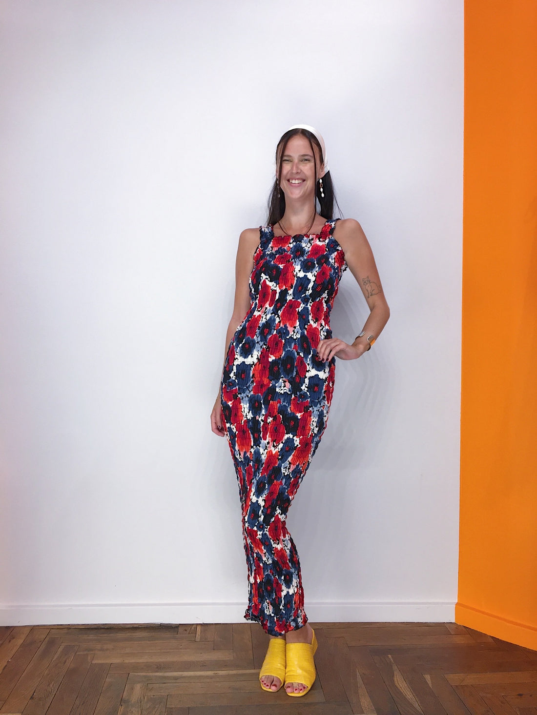 Blomster Smock Pencil Dress