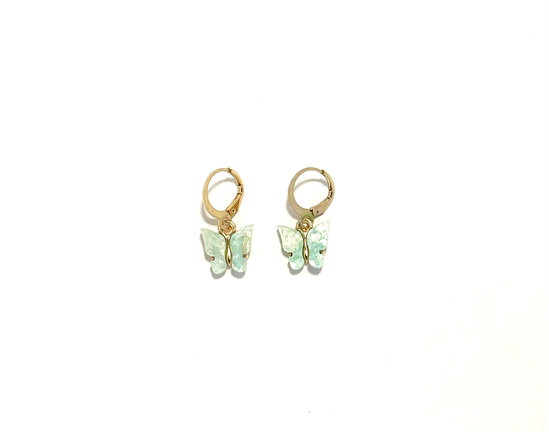 Butterfly Creol - Light Blue Glitter