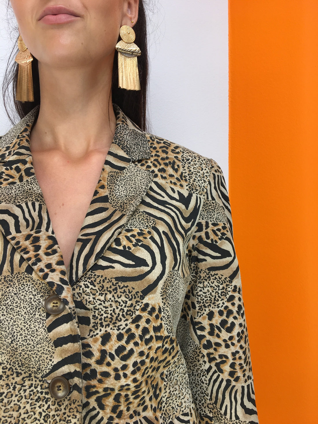 Blazer i ruskind