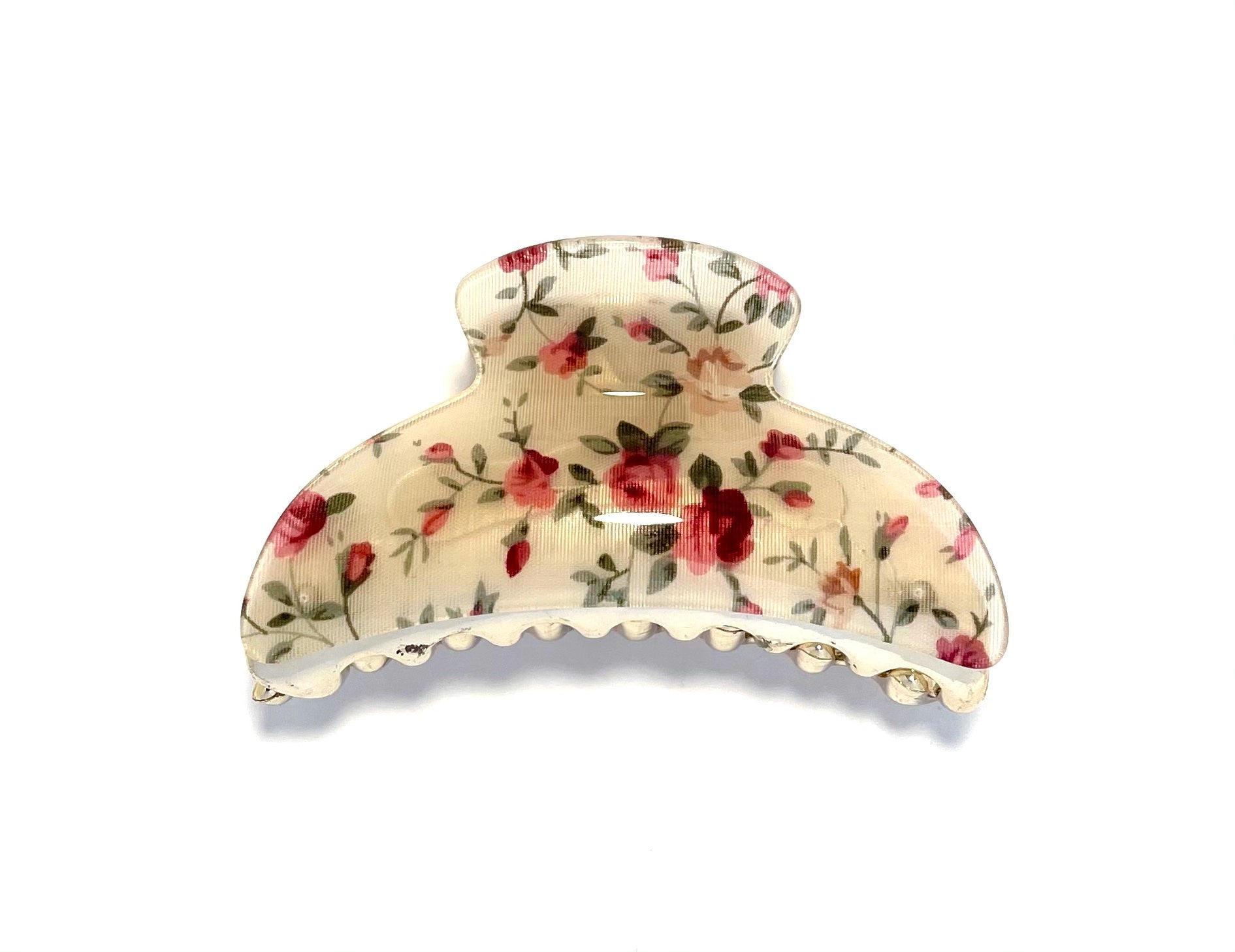 Pink Flower Hairclip