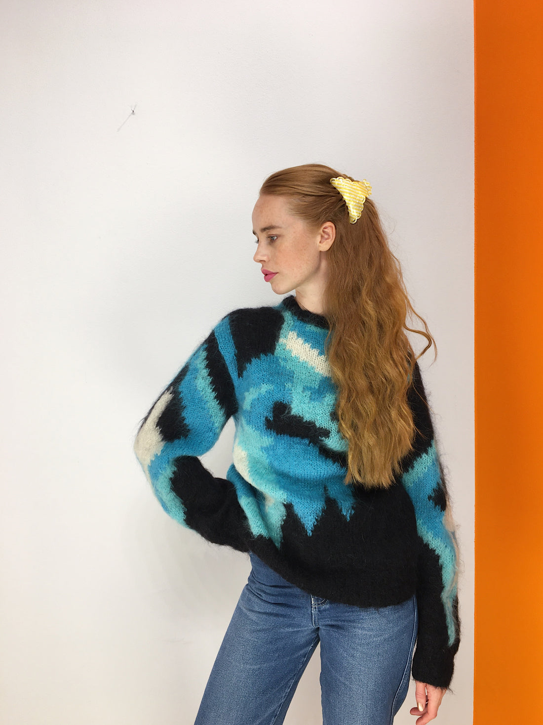 Abstract Knit in Wool