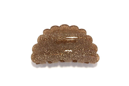 Glitter Hairclip - Bronze