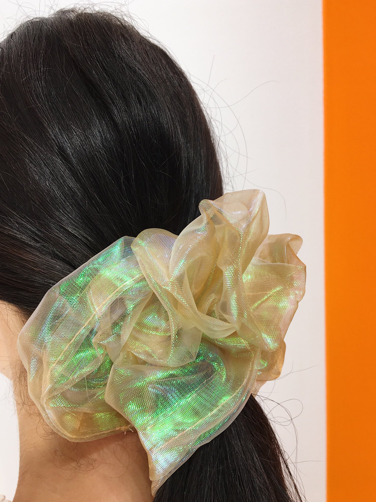 Large Scrunchie - Gold