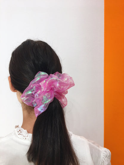 Large Scrunchie - Hot Pink