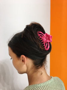Flower Hairclip - Pink