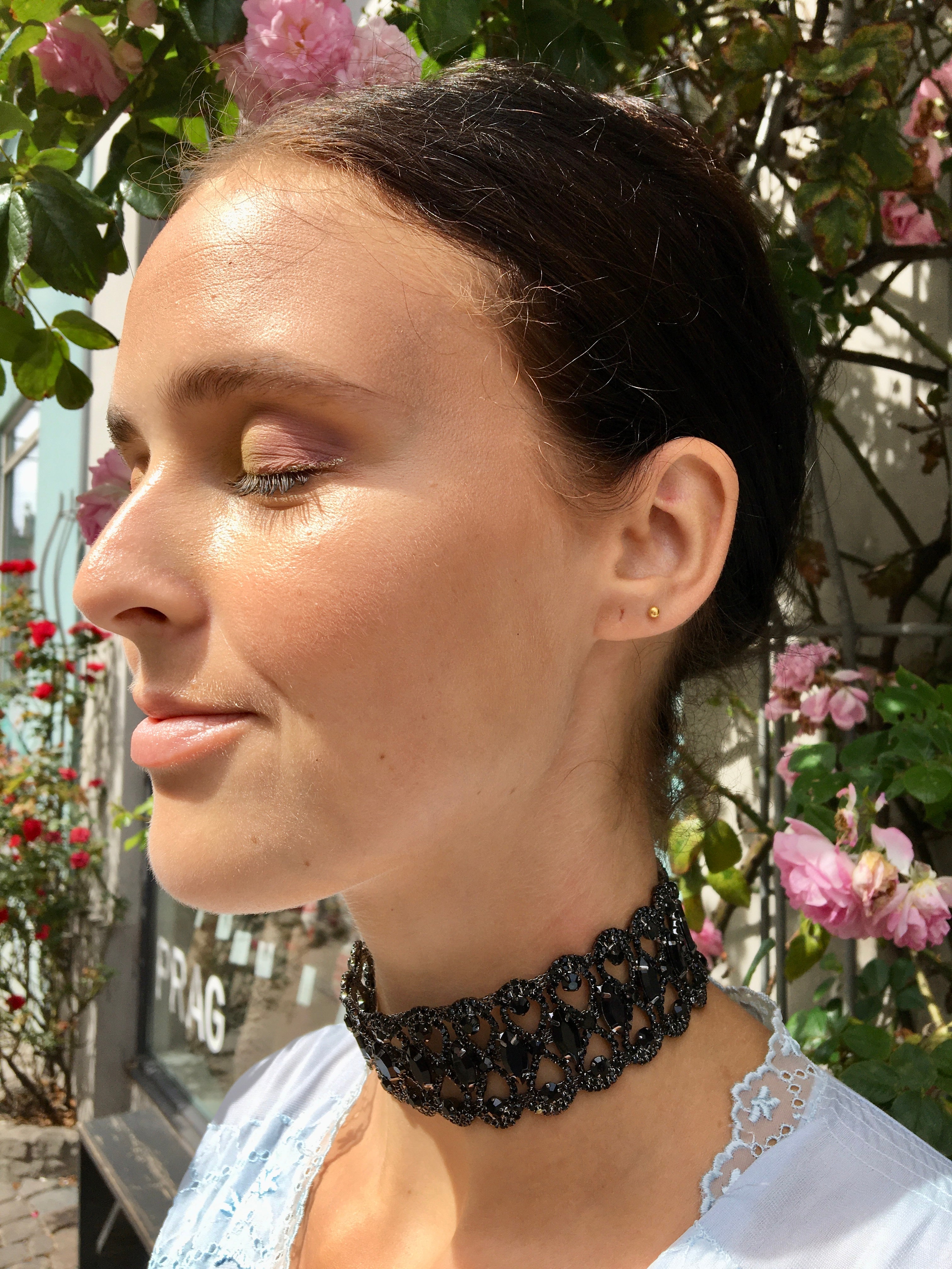 Simi Party Choker - Sort
