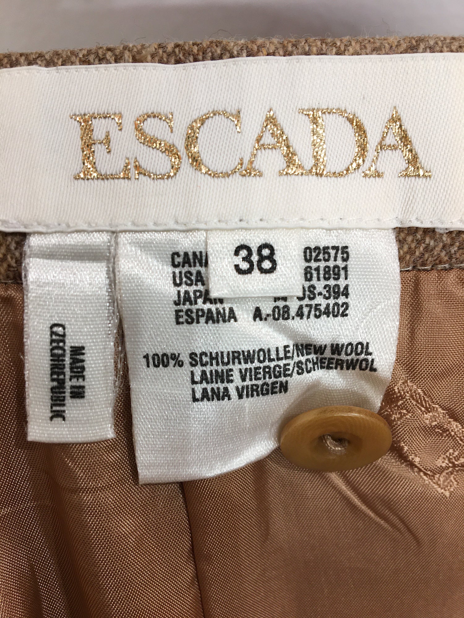 Escada Uld Nederdel