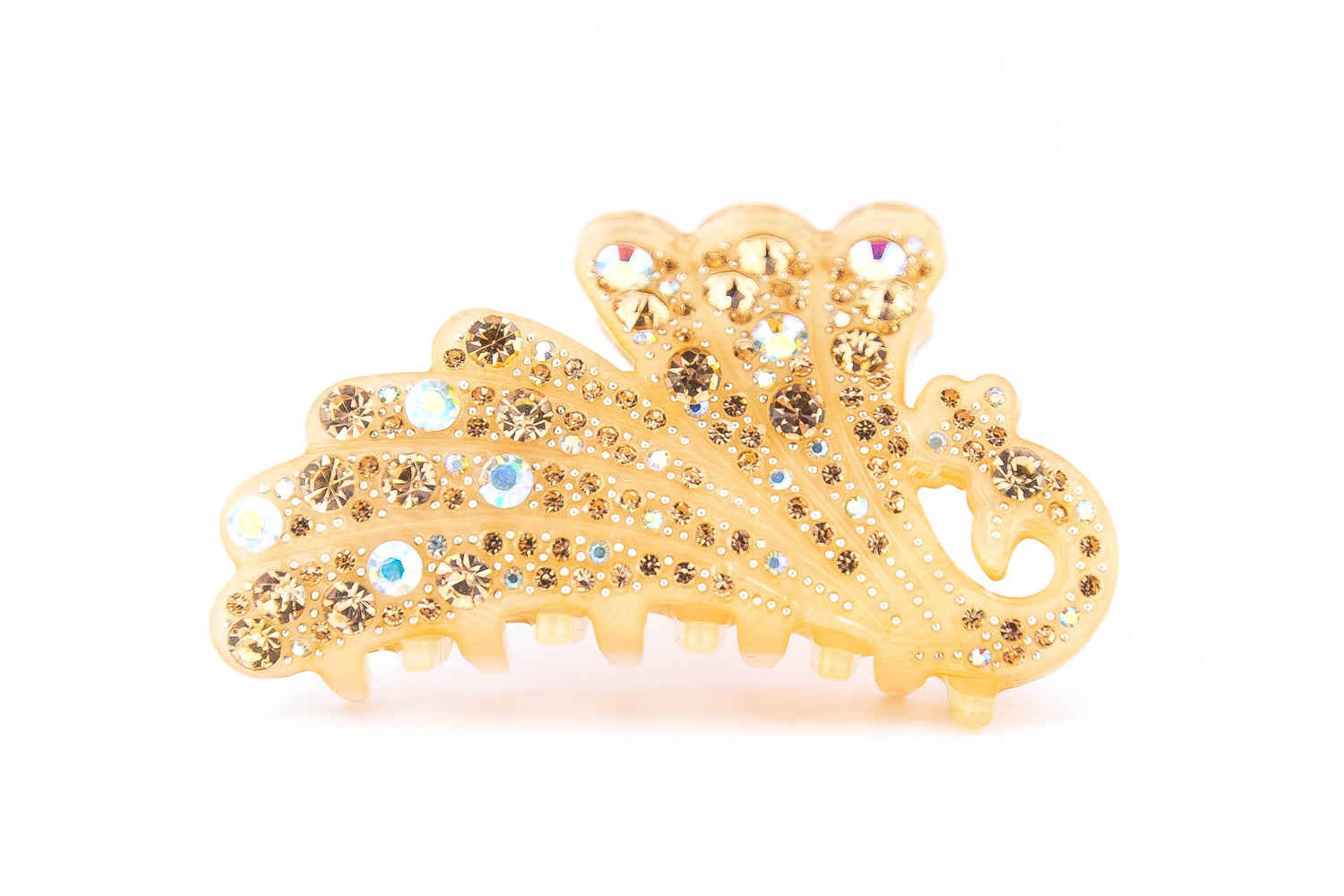 Butterfly Hairclip - Creme