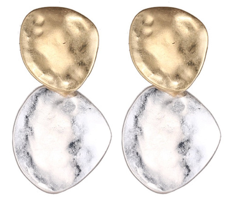 Golden Statement Contrast Ear
